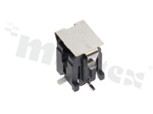 Header for PCB; pitch 3.00mm; 2-contacts [2x1]; SMD; male; top entry; 2 rows; 250V/6A