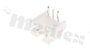 Header for PCB; pitch 2.00mm; 3-contacts; THT; male; side entry; 100V/2A