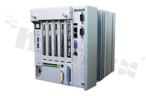 Fanless industrialComputer; IntelCore 4th gen; 1x VGA; 1x DVI; 7x USB; 2xCOM; GPIO; LPT; PS/2; 2x PCI; PCIe x1; PCIe x16; 4x SATA; 2x LAN; operating temperature: -20+55C