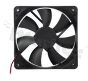 Wentylator; 12VDC; 120x120x25mm; 2.1m3/min; 36.5dB.
