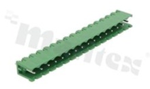 Listwa zaciskowa rozłączalna; w rastrze 5.08mm; 16-torowa; męska; pionowa; otwarta; UL 300V/16A; TUV:320V/20A