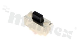 Tact Switch; SMD; dimensions 2.0x4.0; h=3.5mm; right angle; operating force 160gf; button: rectangular