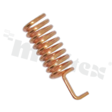 Antenna; spring; ISM; 915MHz; 3.0dBi; VSWR<1.5; linear; welding head; 18x5.5mm