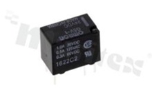 Electromagnetic relay; contact rating current 2A; coil voltage 24VDC; changeover contact (1C); coil power 150mW; 1A/30VDC; 0.5A/125VAC