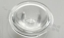 Soczewka do diod LED high power; kąt rozsyłu: 14 do 22 stopni FWHM; ilość diod: 1; rozmiar: okrąg 35mm; wysokość: 16.4mm; rodzaj materiału: PMMA; sposób mocowania: klej 