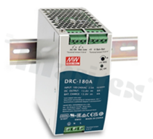 Zasilacz impulsowy; DIN; 179.4W; 13.8V/9A; 13.8V/4A; 90-264VAC; 127-370VDC