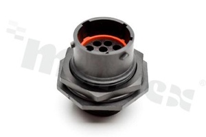 Standard Connector circular; socket; Jam Nut; size 14; 12pins; PIN