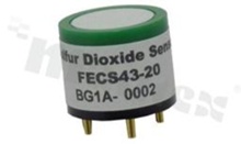 Electrochemical type sulfur dioxide gas sensor; range: 0-20ppm; power: 0mW
