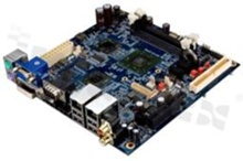 Mini-ITX board 1.6GHz Nano ECPU; 2 x HDMI; DVI;CRT; USB;COM;CF; IDE; SATA; GigaLAN