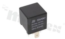 Automotive relay; contact rating current 30A; coil voltage 24V DC; changeover contact (1C); contact rating current 30A/14 VDC