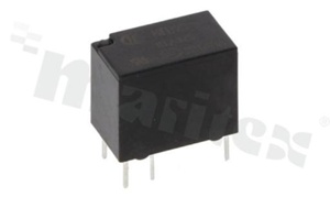 Electromagnetic relay; contact rating current 2A; coil voltage 12VDC; changeover contact (1C); coil power: 150mW; 1A/30VDC; 0.5A/125VAC