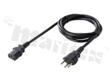 Kabel zasilający; komputerowy; 1.8M; SWISS