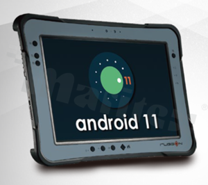 Tablet przemysłowy 10.1" WUXGA (1920 x 1200), IP65; MIL-STD810G; MIL-STD461G; typ dotyku: CPT; jasność 1000 nitów; 3 GB RAM; 32 GB eMMC; WiFi; 4G; BT; kamera 8M/13M front/tył; USB 3.1; 2x USB 2.0; COM; LAN; AUDIO; Micro SD; bat. 4500mAh(hot-swap)
