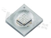 LED SST-10-SB-B130-M470; bin: N-B7-V1; dioda niebieska (sky blue); długość fali: 460-480nm (na składzie B7: 465-470nm); strumień min. 470mW/350mA (na składzie N - 510mW/350mA); kąt świecenia: 130 stopni