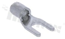 Konektor widełkowy; otwór O4.3mm; na kabel 2.5-4.0mm2; Imax = 37A