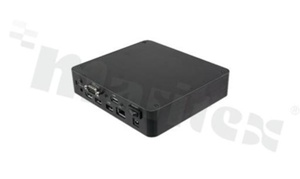 Bezwentylatorowy komputer przemysłowy; Intel Atom Z3735F; HDMI; SATA; 32GB eMMC; LAN; WiFi; 1x SMA; 1x MicroSDXC slot; 1xCOM; 3x USB; zasilanie 19V