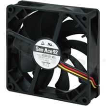 Fan; DC; 12VDC; 92x92x25mm; 1.26m3/min; 27.0dB.