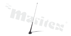 Antena; whip; DAB; 174-1492MHz; 0.0dBi; VSWR<2.0; liniowa; dookólna; RG174; SMB; śrubowy; czarny