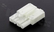 Crimp terminal housing; pitch 4.50mm; 4-contacts; female; applicable wire AWG#16-26; 300V/10A