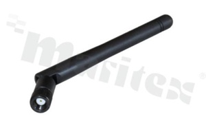 Antenna; stick swivel; Wi-Fi/Bluetooth/ISM; 2400-2483MHz; 3.0dBi; VSWR<2.5; linear; omni-directional; RP-SMA; connector mount; fi10x108mm; black