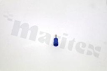 Wire pin terminal; O: 1.9mm; 1.5-2.5mm2; crimped; insulated; for cable; blue; Imax = 27A; H:10mm; L=20mm