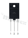 Tranzystor N-MOSFET SiC; unipolarny; 1700V; 900mOhm; 4.4A; 33W; -55+175 st.C; THT; TO-3PF 3L