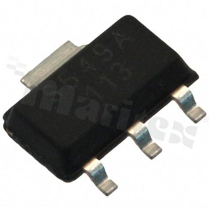 Integrated Circuit Hall Effect/Magnetic Sensor board mount; 2.7-6.5V; -40+85 deg.C; SMD; SOT89-3