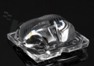 Soczewka do diod LED high power; kąt rozsyłu: asymetryczny ; ilość diod: 1; rozmiar: 25x25mm; wysokość: 8.6mm; rodzaj materiału: PMMA; sposób mocowania: klej; kołek; śruby