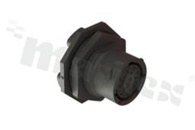 Standard Connector circular; socket; Jam Nut SZ12