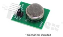 Evaluation module for FIGARO TGS8-series sensors; power supply: 5V DC; selectable load resistor (RL); voltage output; without sensor; NRND