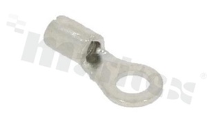 Ring terminal; M3; for wire 0.5-1.5mm2; tinned brass; unisolated; Imax - 19A