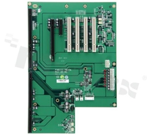 PICMG 1.3 Full-size Bridged Backplane; 4 slots PCI; 1 slot PCIe x4; 1 slot PCIe x 16