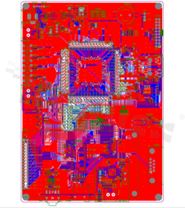 Zestaw Ewaluacyjny GD32F450ZKT6; ARM Cortex-M3; USART; MicroSD; USB ; CAN; POT; Kamera; J-Link/JTAG; LQFP144; 3.5” LCD (320x480)