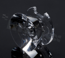 Lens for LED high power; angle: 4 to 18 degrees FWHM; Number of LEDs: 1; Dimensions: round 26mm; Height: 14.7mm; meterial: PMMA; Fastening: tape