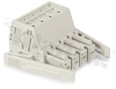 Terminal block; socket; pitch 7.62mm; 5-ways; female; for wire 0.5 - 10.0mm2 (20-8 AWG); variable coding; locking lever; actuation direction: parallel to conductor; 600V/42A