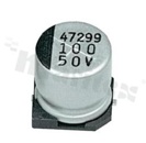 Kondensator elektrolityczny; SMD; 100u; 50V; 20%; 105st.C; 10x10; 2000h