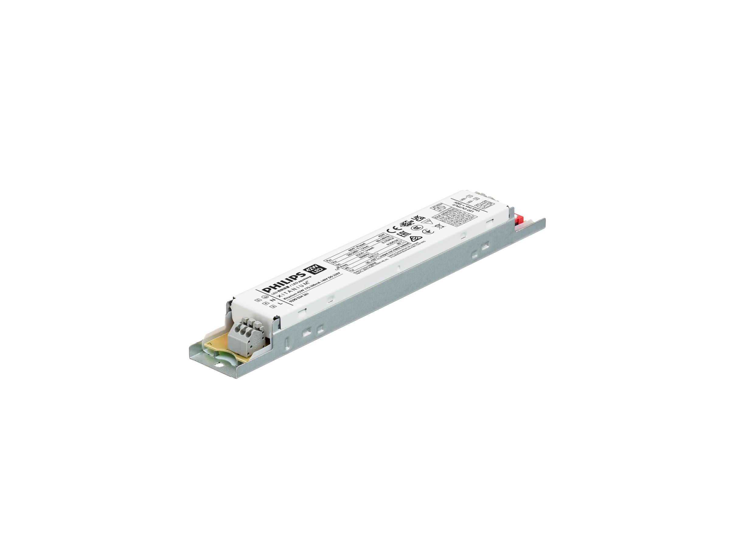 Power supply; LED; 42W; 90-140V; 0.175/0.2/0.25/0.3A; 220-240VAC; IP20