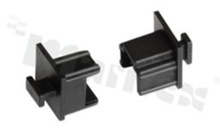 Blind Plug for RJ12 jack; black