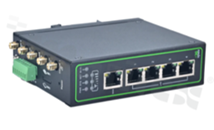Router przemysłowy 4G z GPS; Wi-Fi 802.11 b/g/n; 5 portów 10/100 Base-T RJ45; 2 sloty SIM; 4x IO; temp. pracy -20..70C; zasilanie 9-36VDC;