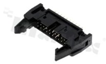 Złącze do PCB, w rastrze 2.54mm; 20-stykowe; montaż: THT; męskie; proste