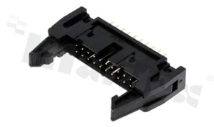 Złącze do PCB, w rastrze 2.54mm; 20-stykowe; montaż: THT; męskie; proste