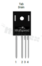 Tranzystor N-MOSFET SiC; unipolarny; 750V; 60mOhm; 35A; 126W; -40+175 st.C; THT; TO-247-4LP
