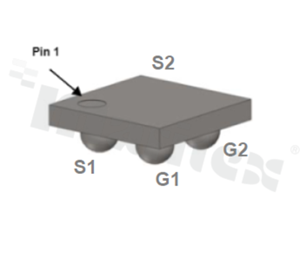 Tranzystor: N+N-MOSFET; unipolarny; 24V; 5.5A; 0.031ohm; 1.5W; dioda ESD; -55+150 st.C; SMD; CSP 4ball