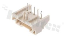 Header for PCB; pitch 2.50mm; 5-contacts; THT; male; side entry; 250V/3A