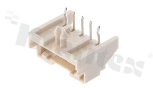 Header for PCB; pitch 2.50mm; 5-contacts; THT; male; side entry; 250V/3A