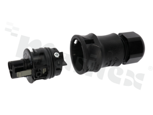 RST20I3S S1 ZR1 V SW connector; 3-pin; plug; screw connection; male; black; 20 A; cable diameter 6–10mm; 20A/250V