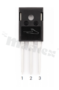 Tranzystor N-MOSFET SiC; unipolarny; 1700V; 900mOhm; 4.4A; 41W; -55+175 st.C; THT; TO-247-3