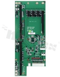 PICMG 1.3 Full-size Bridged Backplane; 3 slots PCIe x1; 1 slot PCIe x 16