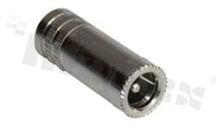 Wtyk DC; żeński; średnica wewnętrzna 2.5mm; średnica zewnętrzna 6.1mm