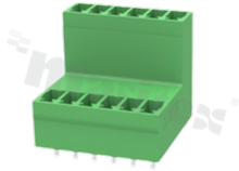 Listwa zaciskowa rozłączalna; męska; THT; prosta; w rastrze 3.81mm; 12-torowa (2x6) ; UL 300V/8A; TUV:250V/7A